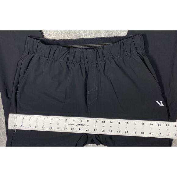 Vuori Pants Mens Large Performance Joggers Elastic Waist Drawstring Zip Pocket - Picture 4 of 14